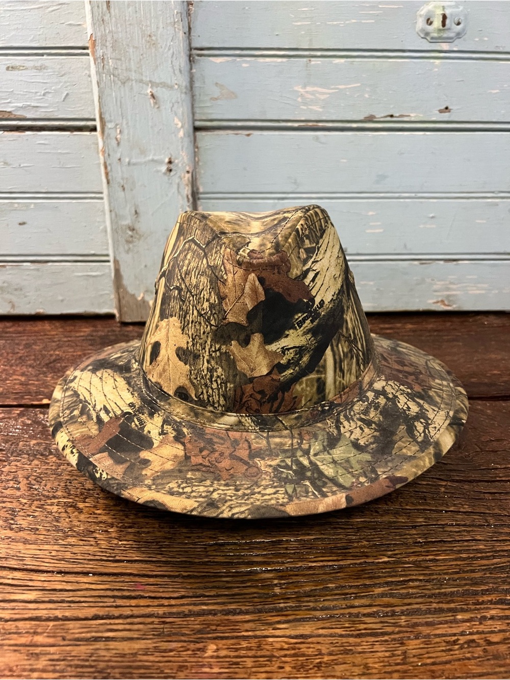 Paramount Outdoors Men's Camo Fedora Hat - Brown/Green